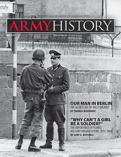 Army History Magazine 122